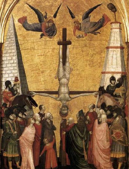 GIOTTO di Bondone Martyrdom of Peter oil painting picture